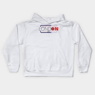 LONDON SHIRT DESIGN Kids Hoodie